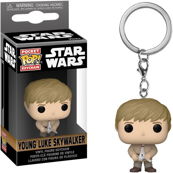 Star Wars - Young Luke Skywalker - SchlüSselanhäNger Funko Pocket Pop! Keychai-image