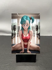 Bulma Dragonball Waifu Anime Custom Art Trading Card NSFW AVAILABLE W5336