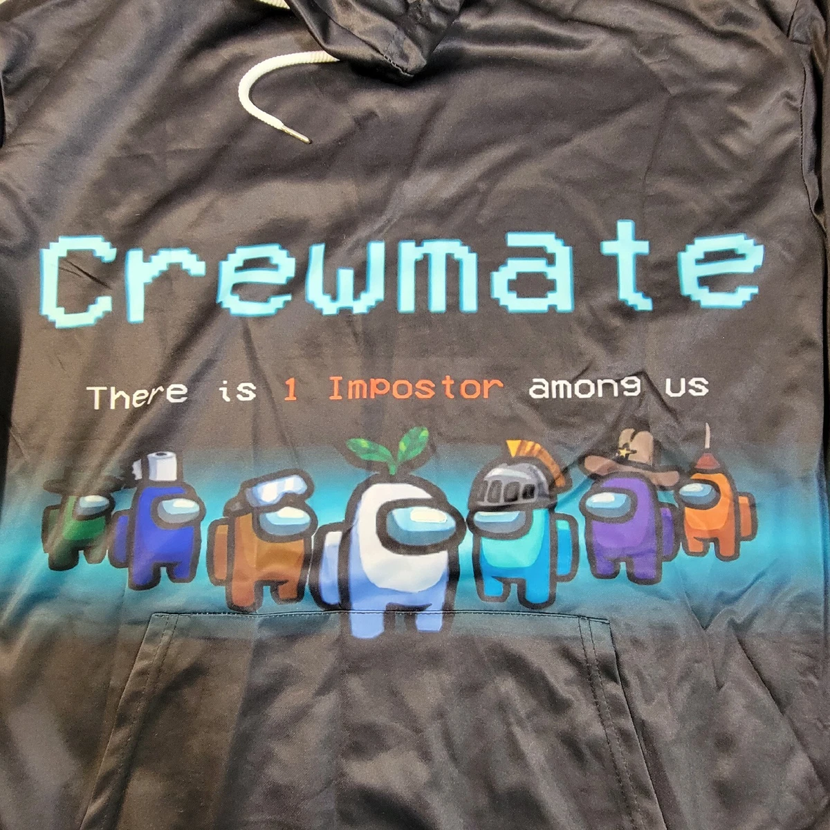 Black among us hoodie sale
