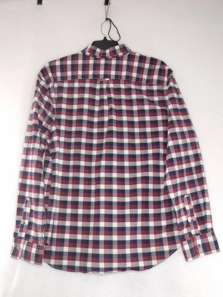 Old Navy 男式 XXL 多色长袖纽扣格子领正装衬衫 — 第 2/4 张图片