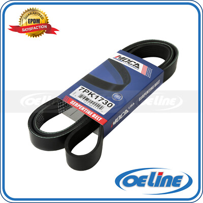 #ad EPDM Serpentine Belt 7PK1730 For 02 06 Acura RSX Honda CR V 2.0L 2.4L GAS DOHC $11.99