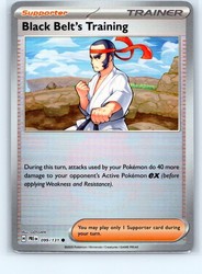 Black Belt's Training (Poke Ball Pattern) 099/131 Scarlet & Violet - Prismatic Evolutions