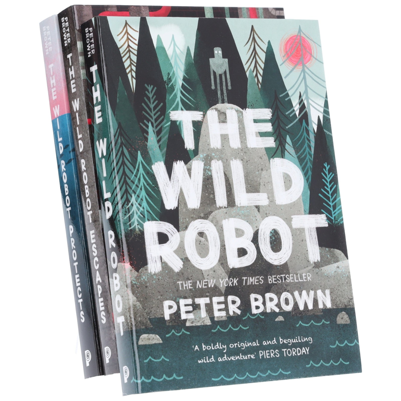 The Wild Robot Series By Peter Brown 3 Books Collection - Age 7-10 - Paperback