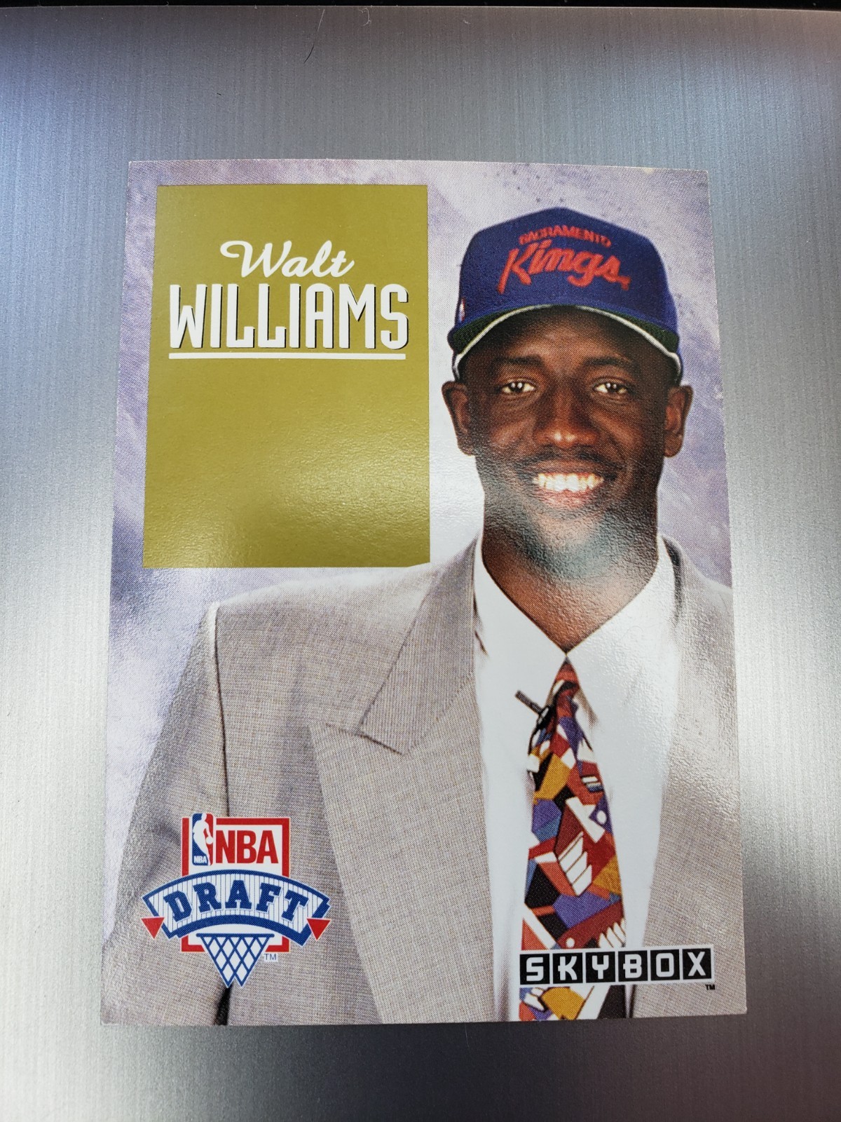 1992-93 Skybox Draft Picks insert #7 Walt Williams Sacramento Kings