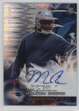 2015 Topps Platinum Rookies Pulsar Refractor 23/50 Malcom Brown #AR-MB Auto 0nr3