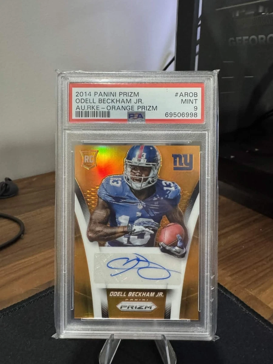 Football Sports Trading Card Singles Odell Beckham Jr. Rookie for