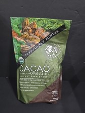 Cacao Organic Cocoa Powder 1 lb. Premium Raw Powder Dietary Supplement.Exp 9/27
