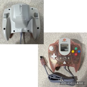 Rare Hello Kitty Dreamcast Console Limited Edition Pink Skeleton Boxed