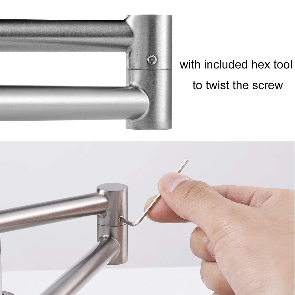 AIBOO Kit de Iluminación de Pista Regulable Ajustable de 6 Luces, Brazos Plegables Flexibles,... Foto 4 de 4