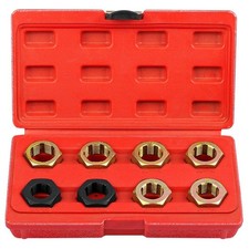 Thread Repair Tool Kit 8PCS Metric and For IMPERIAL for Automotive Drive Shaft
