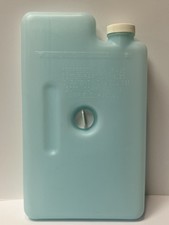 Botella de bebidas congeladora vintage Rubbermaid Gott atornillada #8280 refrigerador bolsa de hielo