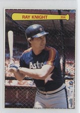 1984 Topps Album Stickers Box Cards Ray Knight 0os7