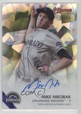 2015 Bowman's Best of Atomic Refractor 19/50 Mike Nikorak #B15-MN Auto 2a9