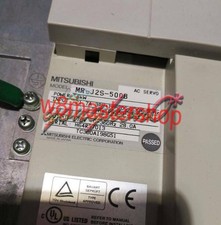 One MR-J2S-500B Mitsubishi AC Servo Drive Used