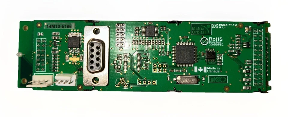 GLK19264-7T-1U LCD CHARACTER DISPLAY MODULE BLUE BACKGROUND WHITE TEXT. NEW!  EB - Image 2 of 4