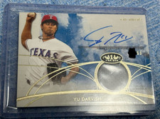 Yu Darvish Autographed Card Topps Tier One /99 Signed MLB