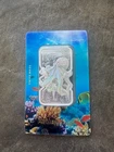 1 oz Pamp Suisse Natures Grip Octopus HOLOGRAPHIC Silver Bar  1 of 3000 Swiss AG