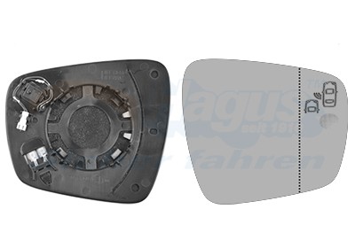 Spiegelglas AußEnspiegel Rechts FüR Renault Kadjar Ha_ Hl_ ScéNic IV J9_ R9_-image