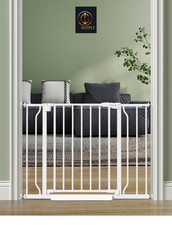Baby Gate No Drilling, 29"-40" Auto Close Dog Gate Indoor for Doorways Stairs,