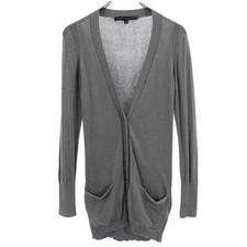 Marc by Marc Jacobs Silk Blend Knit Cardigan XS Gray Used