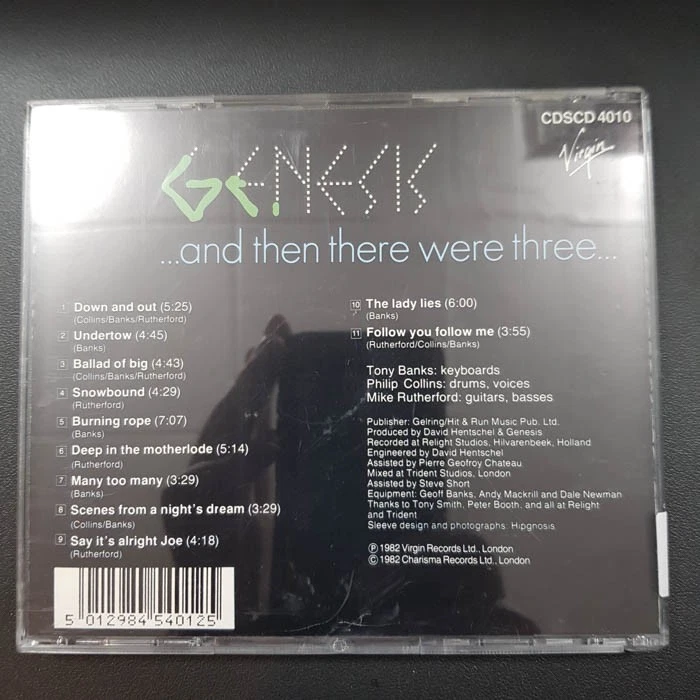 GENESIS And Than There Were Three UK NIMBUS EX/EX(CD) - Bild 4 von 4