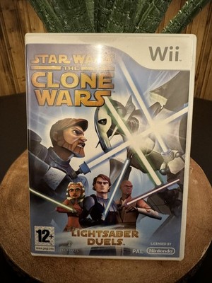 STAR WARS THE CLONE WARS LICHTSCHWERT DUELLE NINTENDO WII 