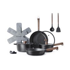 SENSARTE Pots and Pans Set Nonstick Cookware Set Kitchen Cooking Set Non-stic...