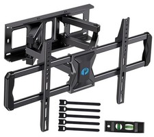 Full-Motion TV Wall Mount for Most 37  75 Inch TVs up to 100 lbs, Wall Mount