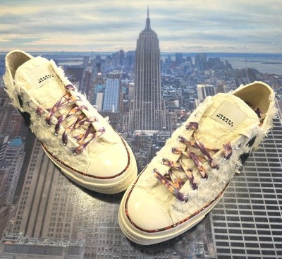 Converse x Isabel Marant Chuck 70 Ox Low Top Fuzzy Vanilla Mens Size 9 A10800C