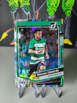 Panini Donruss Soccer 2023-24 Marcus Edwards Silver Glitch #163 Sporting Lisbon