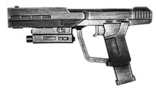 12.75 Halo 3 - M6C/SOCOM Pistol Replica Collectible Cosplay Foam Gun Prop.