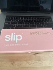 SlipSilk 100 pure silk sleep mask bridesmaid bridal collection pink Slip