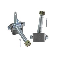 Pair Front Steering Shaft Axle Knuckle Spindle For Go Kart Golf Cart Buggy Quad