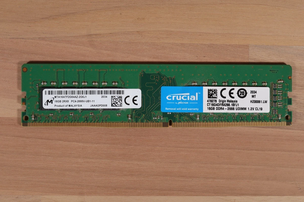 Preços baixos em Crucial PC4-21300 (DDR4-2666) velocidade de
