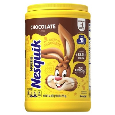 Nesquik Chocolate Milk Drink Mix with Real Cocoa 44.9oz