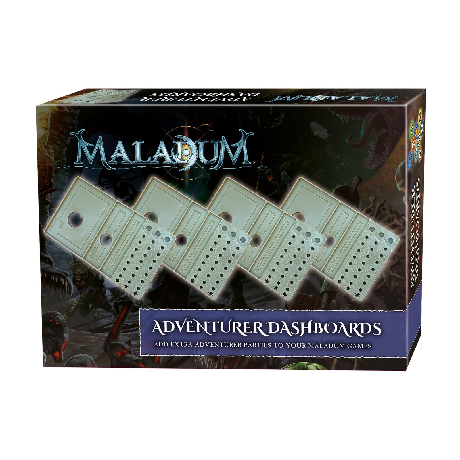 Maladum Adventurer Dashboards -