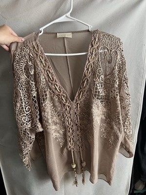 Casting Long Sleeve Shear Blouse Women's