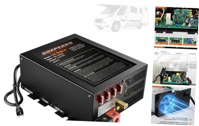Pm4 55amp Rv Power Converter with Automatic Three-Stage Battery Charging 55 Amp