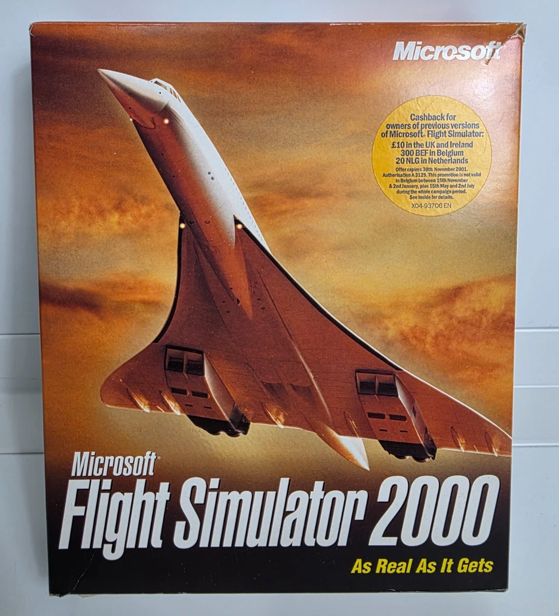 Microsoft Flight Video Games Simulation 2000 for sale | eBay