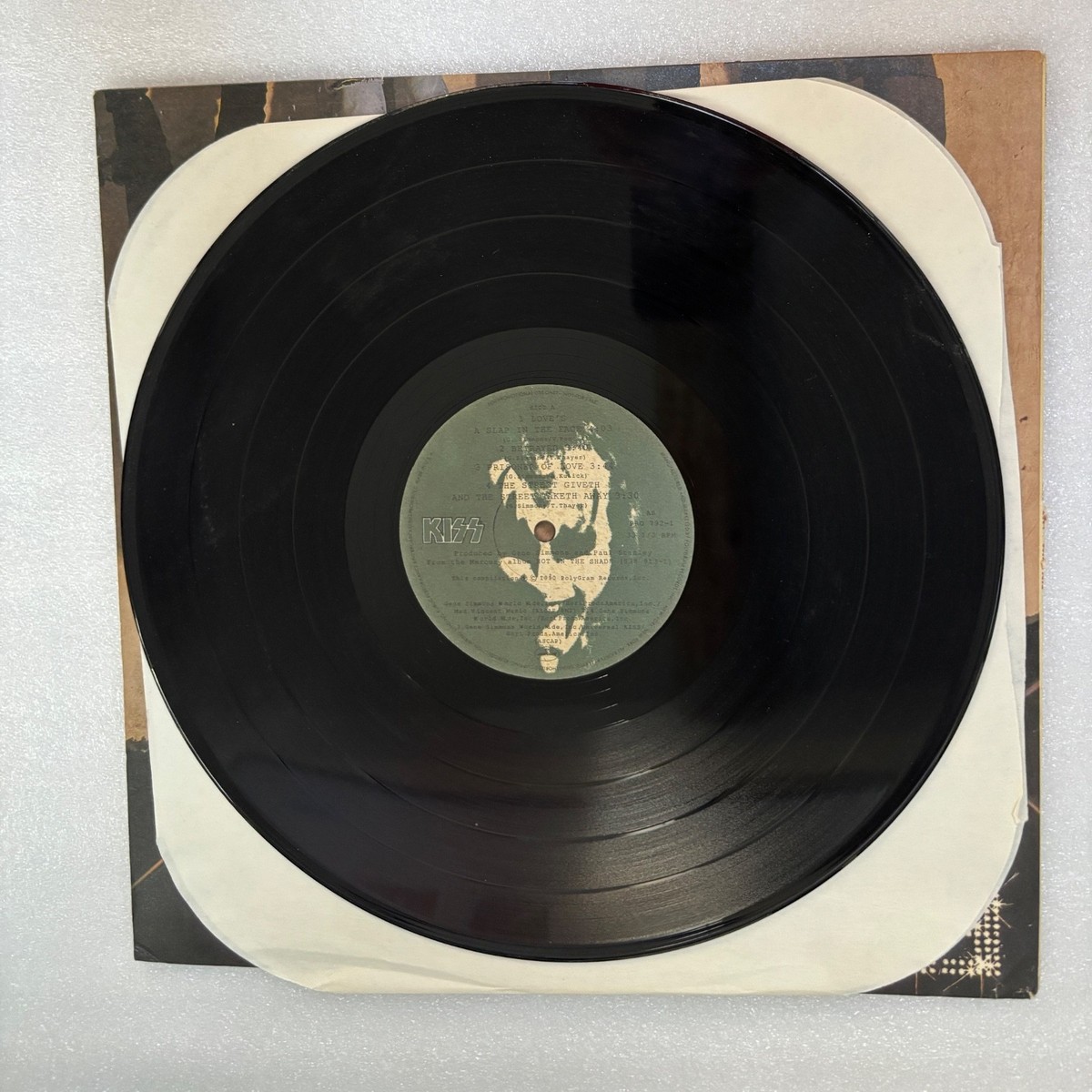 KISS FIRST KISS LAST LICKS 1990 GOLD STAMP PROMO LP | eBay