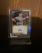 Carson Whisenhunt 2024 Bowman 1st Chrome Autographs Auto