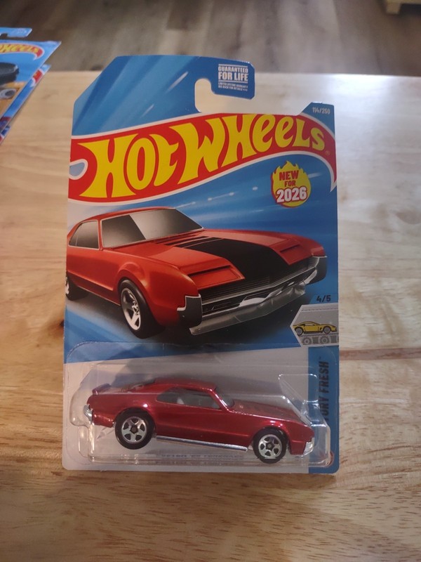 2026 hot wheels red custom 66 Toronado Factory Fresh