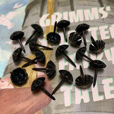 Upholstery Tacks, Furniture Upholstery Nails for Decorative, 100 PCS 7/16 Inc...