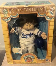 1986 Coleco Cabbage Patch Kids MLB All Stars Kansas City Royals Doll
