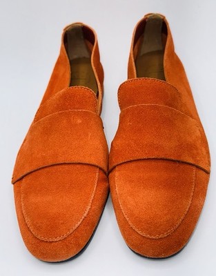 ATP Atelier Winnie Suede Loafer Terra Calf Leather Flat Women Shoe 36 EU / 6 US