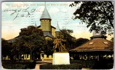 Antique Postcard Ocean Grove Stokes Monument 1910 Ocean Grove, NJ 1910s
