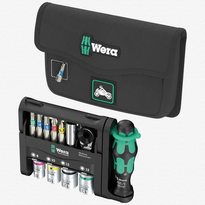 Wera 049030 Tool-Check Modular Motorcycle 1, 21 Pieces