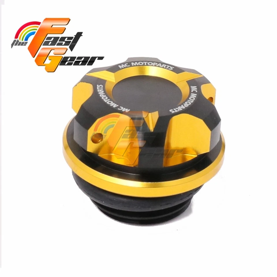 For Honda CBR 600RR /ABS 07-21 20 19 18 T-Axis GOLD Oil Filler Cap Motorcycle - Image 4 of 4