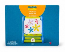 Mondo Llama Inflatable Easel Set Kids Art Painting Kit Ages 4