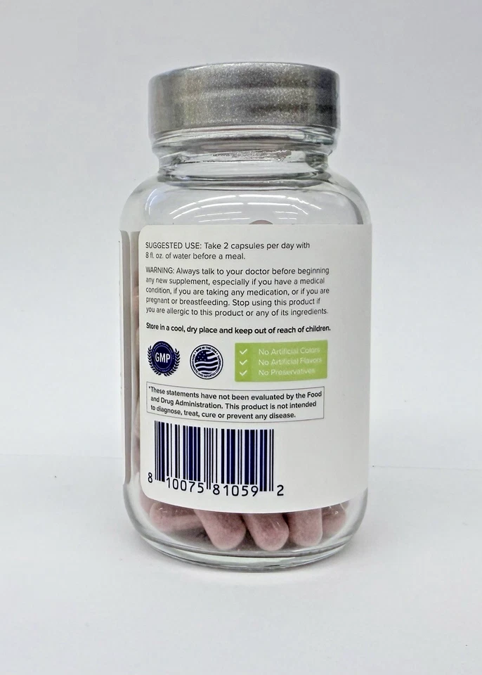 4. BioSkin Youth Complex 60 cápsulas de Gundry MD - renovación de la piel y antienvejecimiento Foto 2 de 2